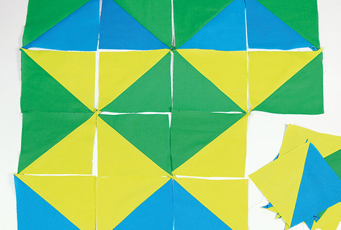 Patchwork anordnen